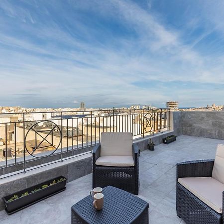 Terrace View- A Charming Two Bedrooms Penthouse Ac-Wifi Msida Ngoại thất bức ảnh