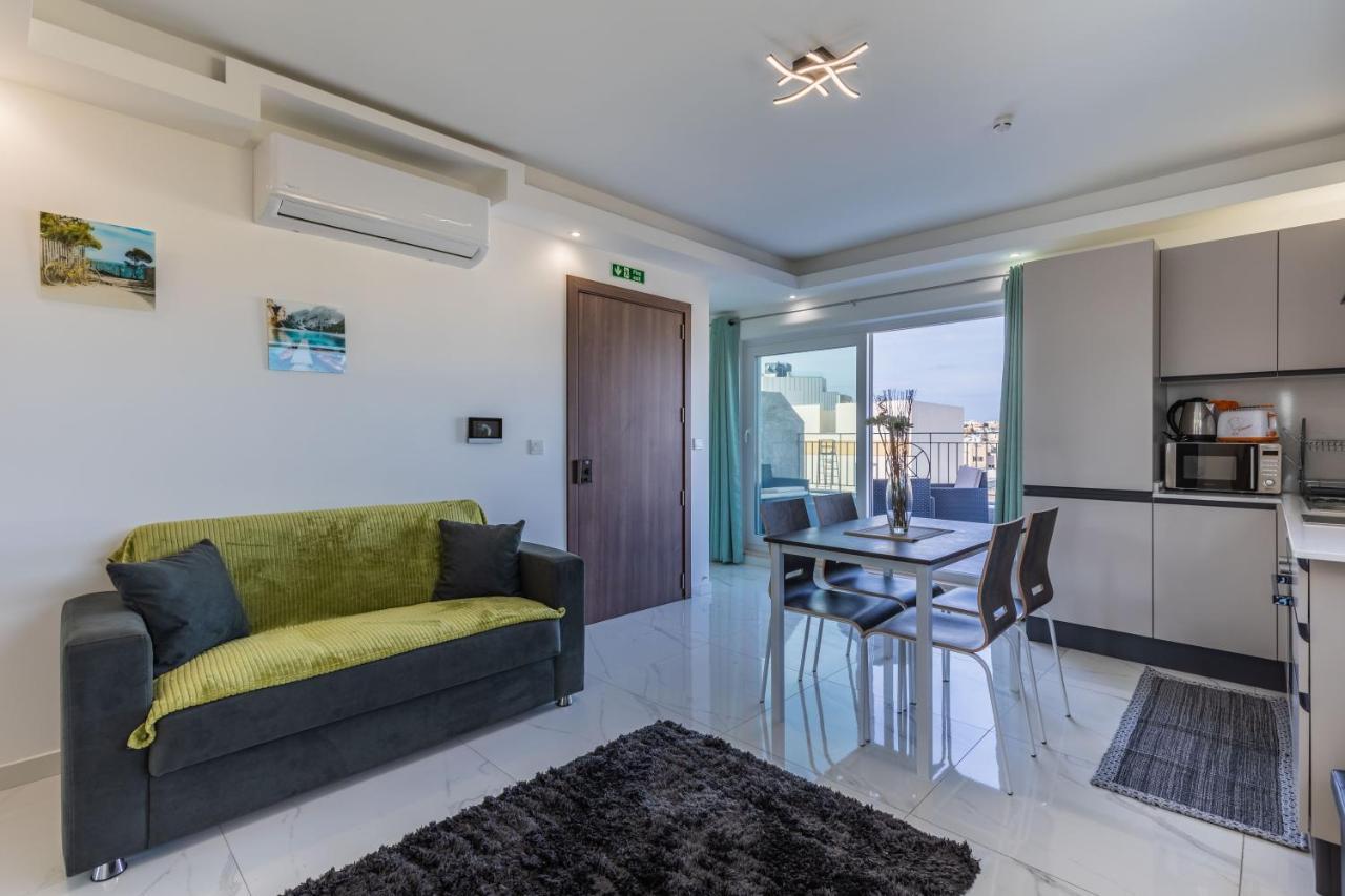Terrace View- A Charming Two Bedrooms Penthouse Ac-Wifi Msida Ngoại thất bức ảnh